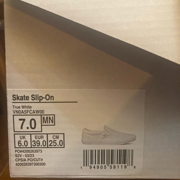 Vans Slip-ons - Picture 5 of 5